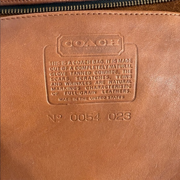 Coach Tan Leather Crossbody - Picture 11 of 11
